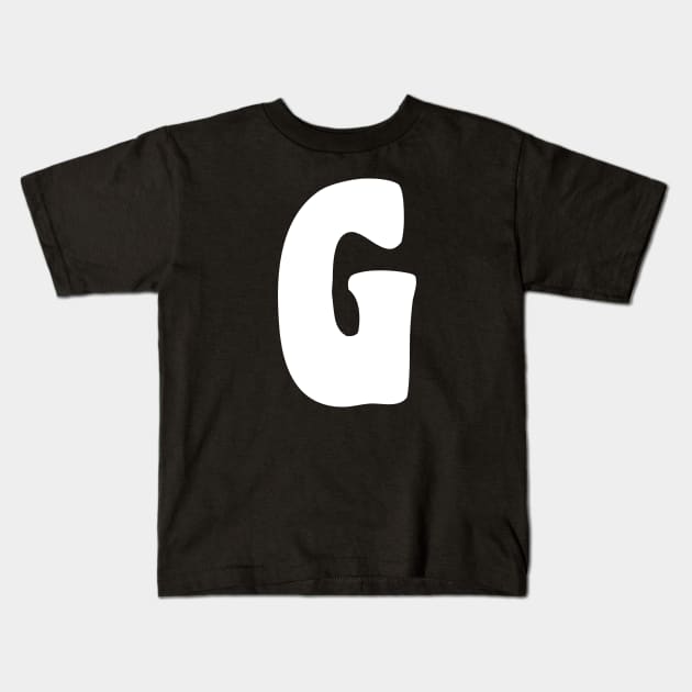 Letter G Kids T-Shirt by Xtian Dela ✅